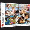 Puzzle 500 el. Kocia rodzina