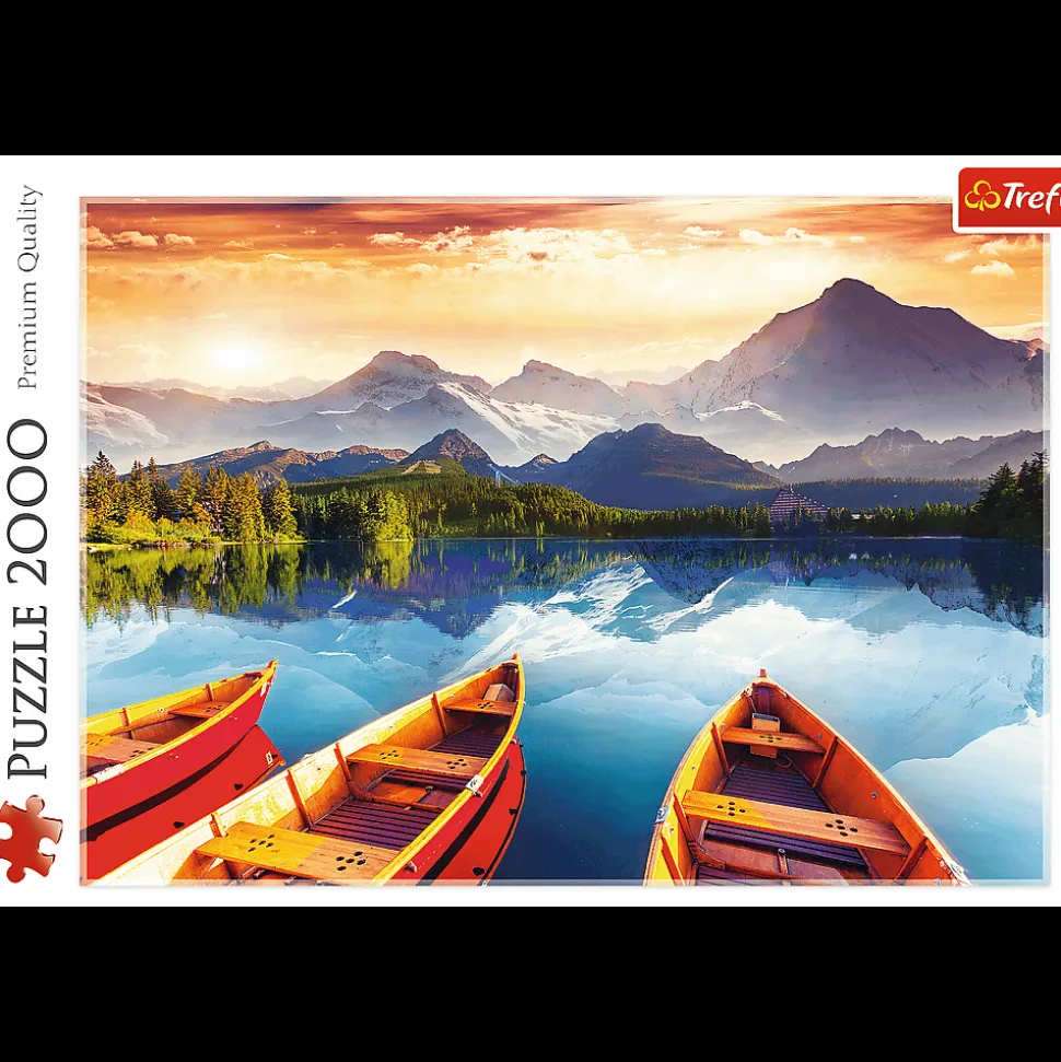 Puzzle 2000 el. Kryształowe jezioro