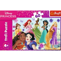 Puzzle 60 el. Księżniczki w akcji