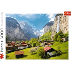 Puzzle 3000 el. Lauterbrunnen, Szwajcaria