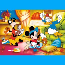 Puzzle 600 el. 40-lecie Trefl - Myszka Miki i Przyjaciele