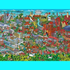 Puzzle 1000 el. 40-lecie Trefl - Trójmiasto