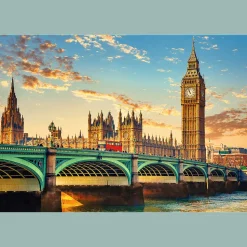 Puzzle 1500 el. Londyn, Wielka Brytania