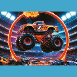Puzzle 60 el. Monster truck