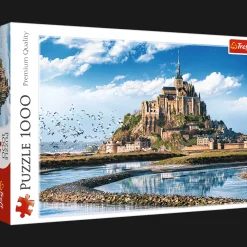 Puzzle 1000 el. Mont Saint-Michel, Francja