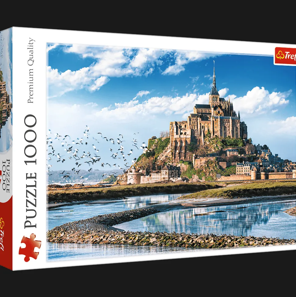 Puzzle 1000 el. Mont Saint-Michel, Francja
