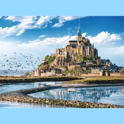 Puzzle 1000 el. Mont Saint-Michel, Francja
