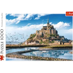 Puzzle 1000 el. Mont Saint-Michel, Francja