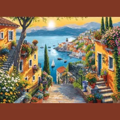 Puzzle 1500 el. Nadmorski widok