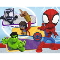 Puzzle 30 el. Odważny Spider-Man, Spiderman