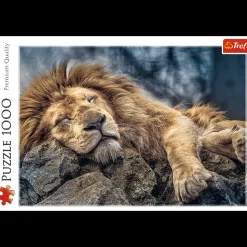 Puzzle 1000 el. Śpiący lew