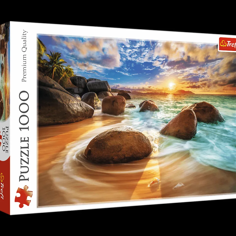 Puzzle 1000 el. Plaża Samudra, Indie