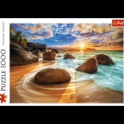Puzzle 1000 el. Plaża Samudra, Indie