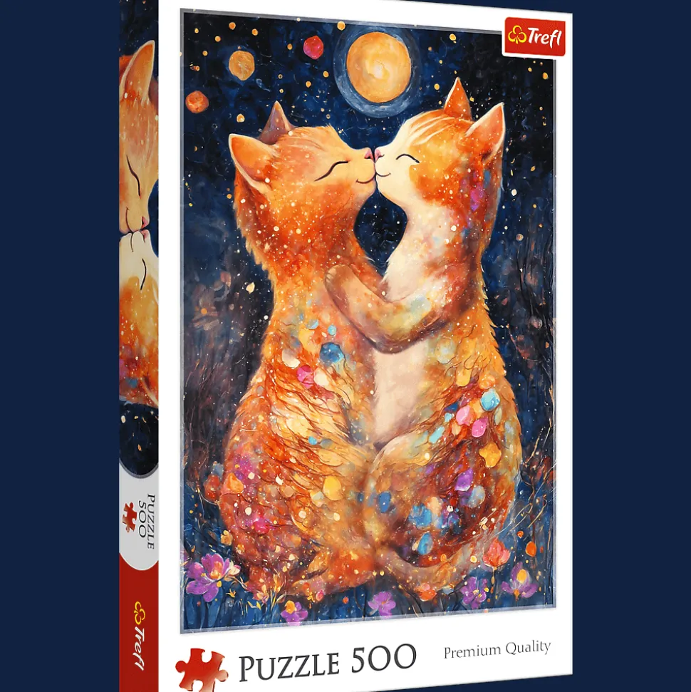Puzzle 500 el. Pocałunek w świetle księżyca
