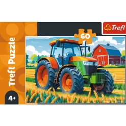 Puzzle 60 el. Pojazd rolnika