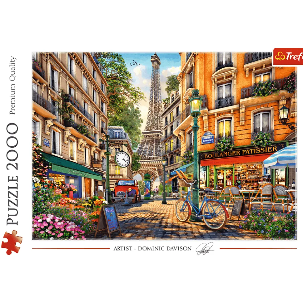 Puzzle 2000 el. Popołudnie w Paryżu