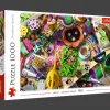 Puzzle 1000 el. Porządki w ogrodzie