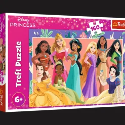 Puzzle 160 el. Prawdziwe księżniczki