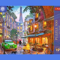 Puzzle 500 el. Premium Plus Quality, Mistrzostwa Europy, Tea Time: Kawiarnia w Paryżu