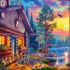 Puzzle 500 el. Premium Plus Quality, Mistrzostwa Polski, Przystań o zachodzie słońca
