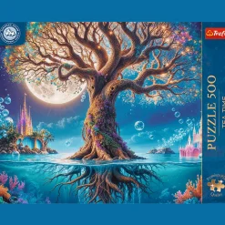 Puzzle 500 el. Premium Plus Quality, Mistrzostwa Europy, Tea Time: Magiczne drzewo