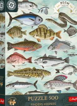 Puzzle 500 el. Premium Plus Quality, Mistrzostwa Polski, Kolekcja Ryb
