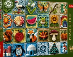 Puzzle 1000 el. Premium Plus Quality, Mistrzostwa Polski, Szydełkowanie - Cztery Pory Roku