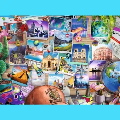 Puzzle 500 el. Premium Plus Quality, Mistrzostwa Europy, Tea Time: Wspomnienia z podróży