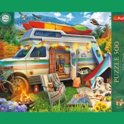 Puzzle 500 el. Premium Plus Quality, Mistrzostwa Europy, Tea Time: Kamper