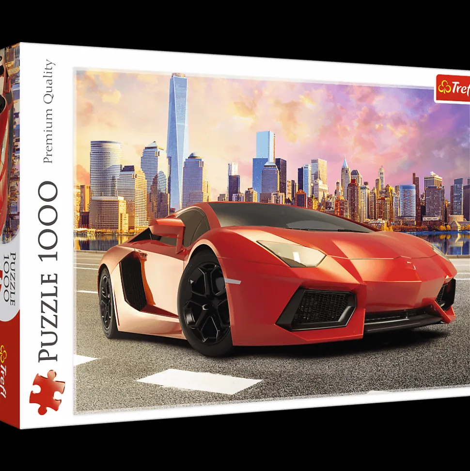 Puzzle 1000 el. Przejażdżka o zachodzie słońca