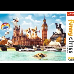 Puzzle 1000 el. Psy w Londynie