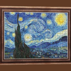 Puzzle 500 el. PuzzloRama, Gwiaździsta Noc, Vincent van Gogh