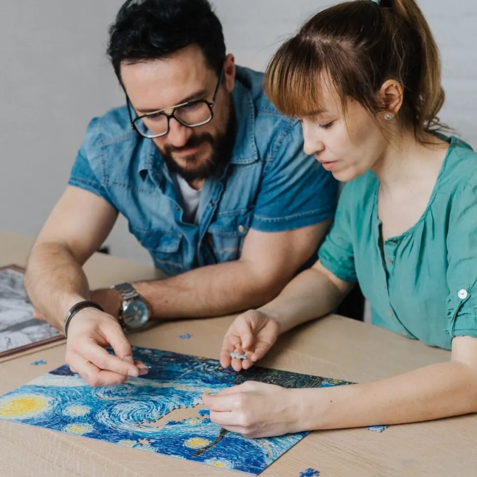 Puzzle 500 el. PuzzloRama, Gwiaździsta Noc, Vincent van Gogh