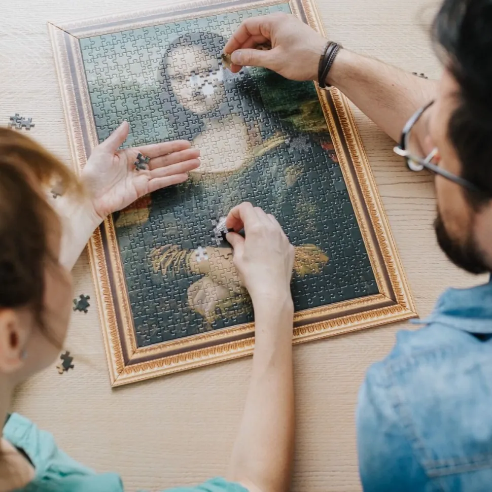 Puzzle 500 el. PuzzloRama, Mona Lisa, Leonardo da Vinci