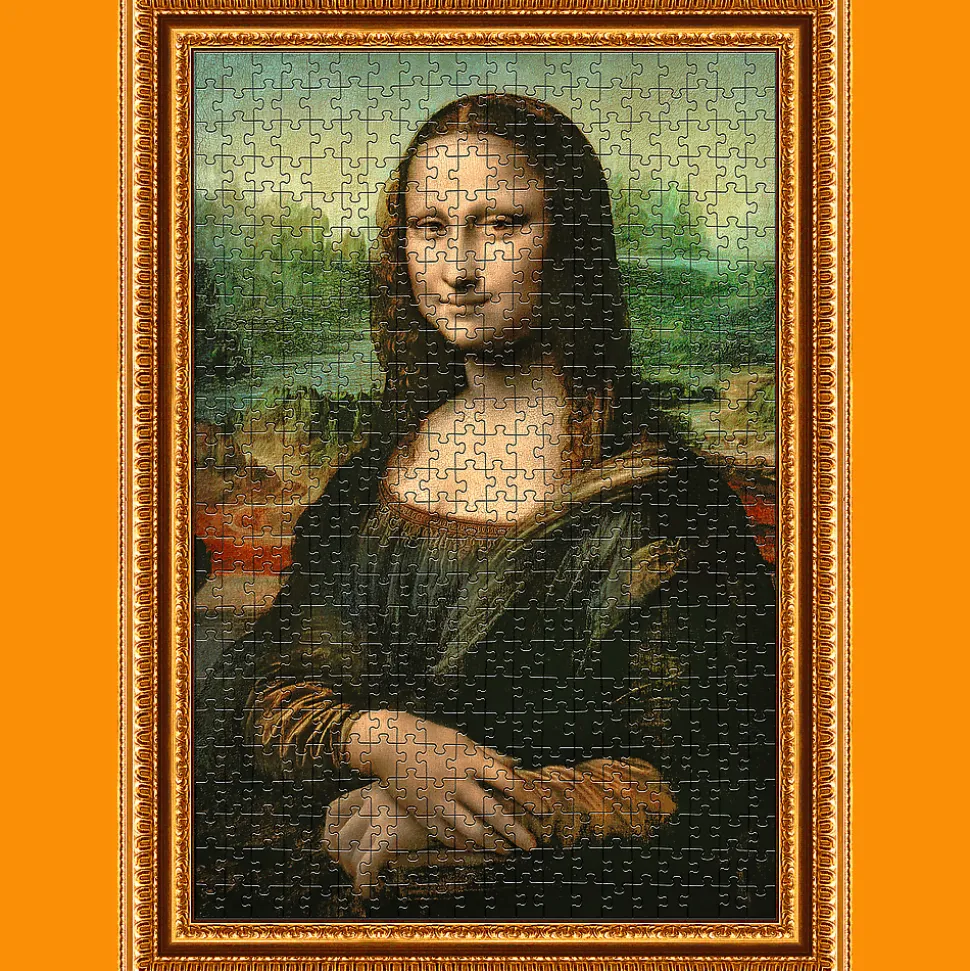 Puzzle 500 el. PuzzloRama, Mona Lisa, Leonardo da Vinci