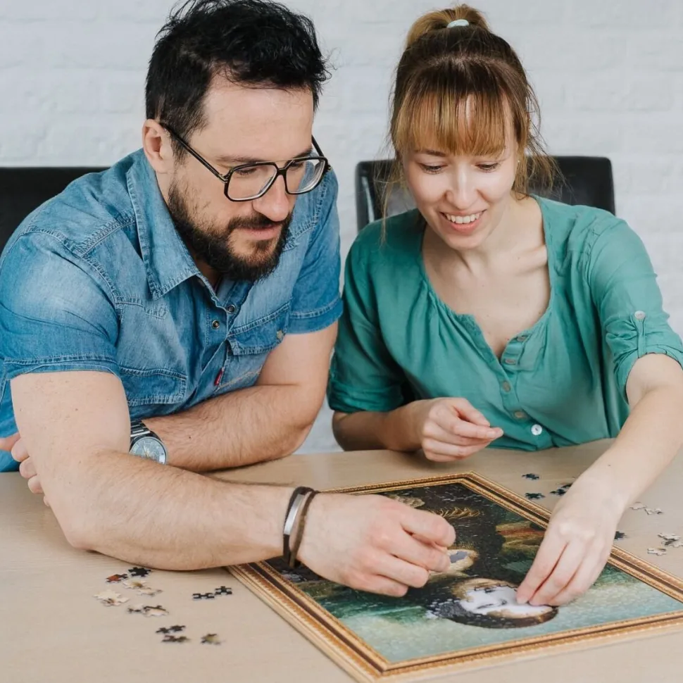 Puzzle 500 el. PuzzloRama, Mona Lisa, Leonardo da Vinci