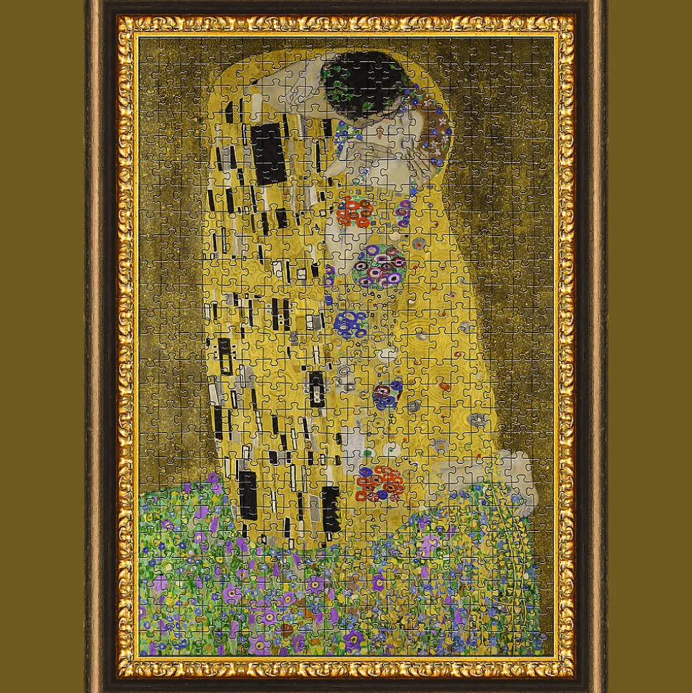 Puzzle 500 el. PuzzloRama, Pocałunek, Gustav Klimt