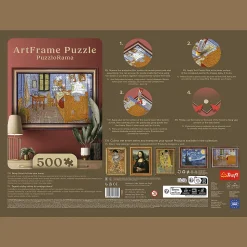 Puzzle 500 el. PuzzloRama Pokój van Gogha w Arles, Vincent van Gogh