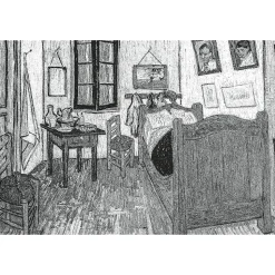 Puzzle 500 el. PuzzloRama Pokój van Gogha w Arles, Vincent van Gogh