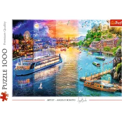 Puzzle 1000 el. Rejs po rzece