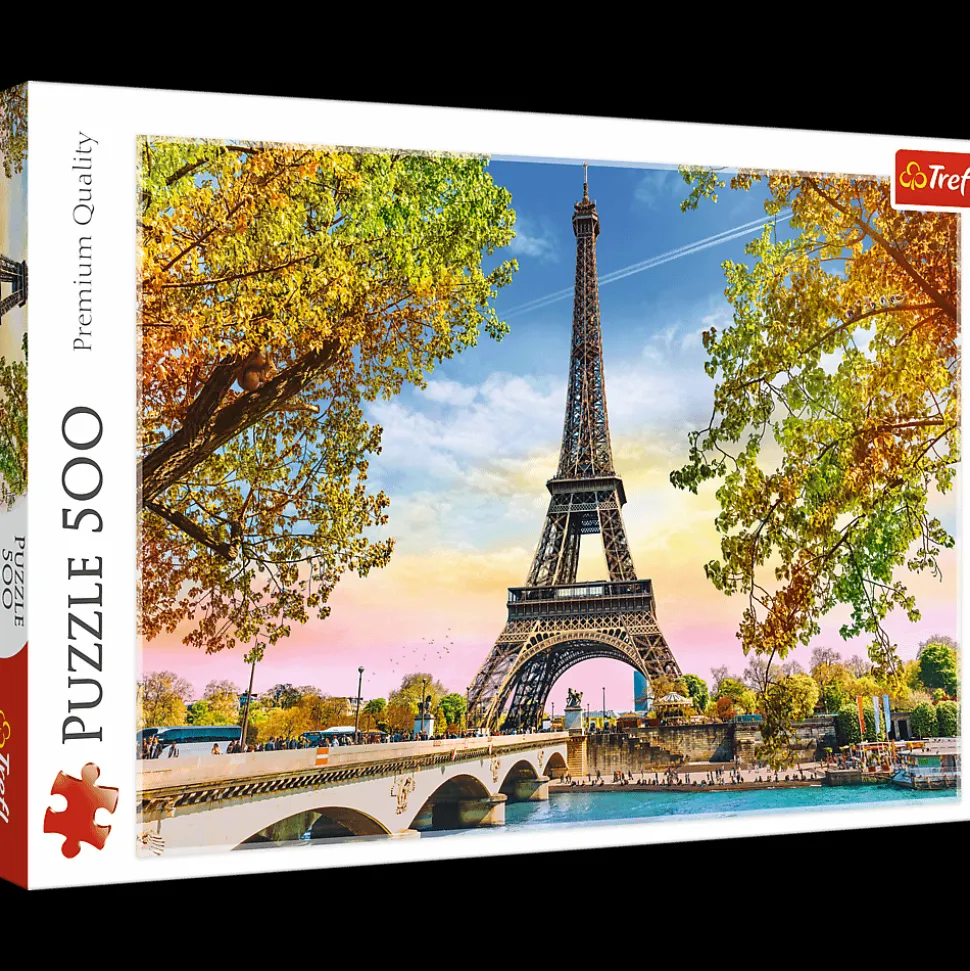 Puzzle 500 el. Romantyczny Paryż