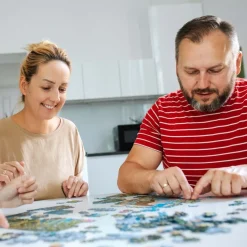 Puzzle 500 el. Sklepik ze słodyczami
