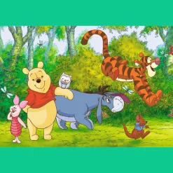 Puzzle 60 el. Smaczny miodek, Kubuś Puchatek