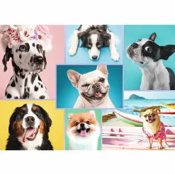 Puzzle 1500 el. Słodkie pieski