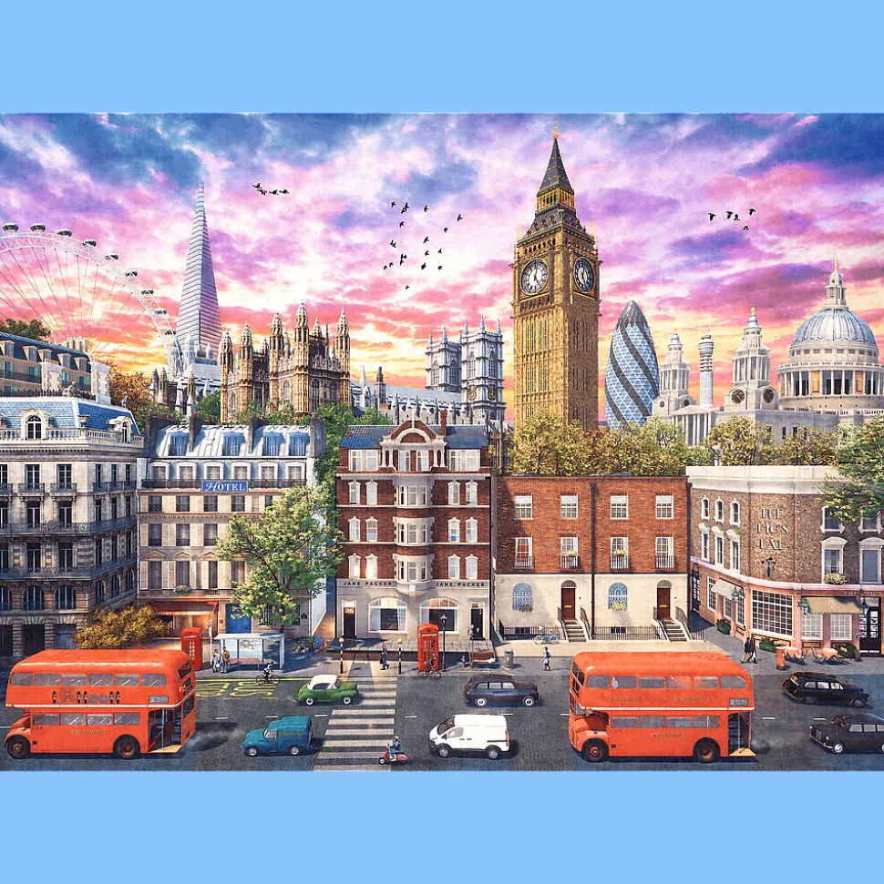 Puzzle 4000 el. Spacer po Londynie