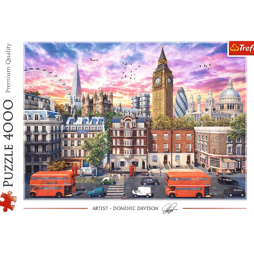 Puzzle 4000 el. Spacer po Londynie