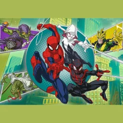 Puzzle 100 el. Spiderman, Pajęczna maska