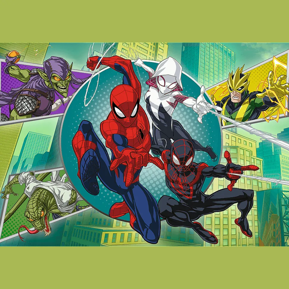 Puzzle 100 el. Spiderman, Pajęczna maska