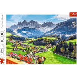 Puzzle 1000 el. St. Magdalena, Dolomity, Włochy