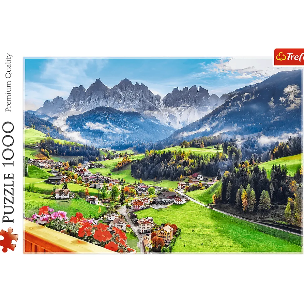 Puzzle 1000 el. St. Magdalena, Dolomity, Włochy